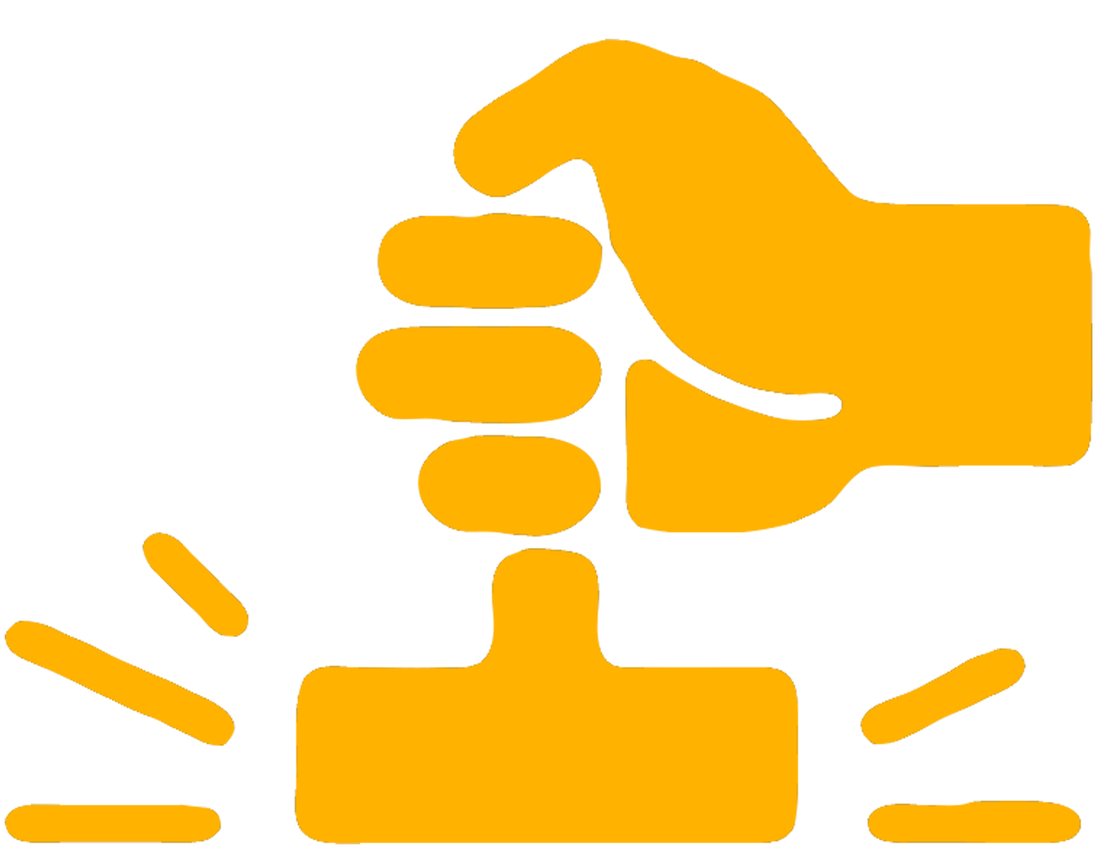 yellow stamp icon